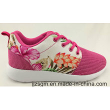 Beautiful Chinese Flower Pattern Casual Shoes for Lady